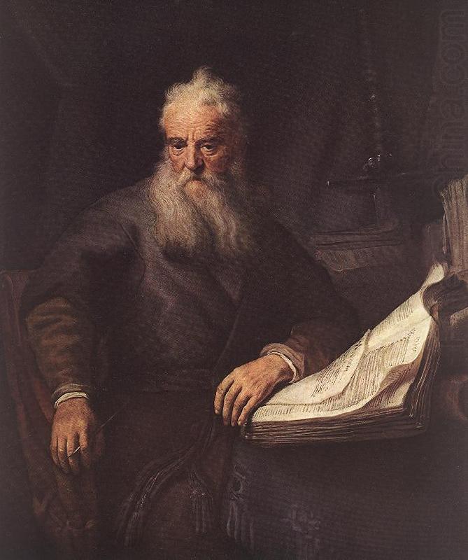Apostle Paul, REMBRANDT Harmenszoon van Rijn